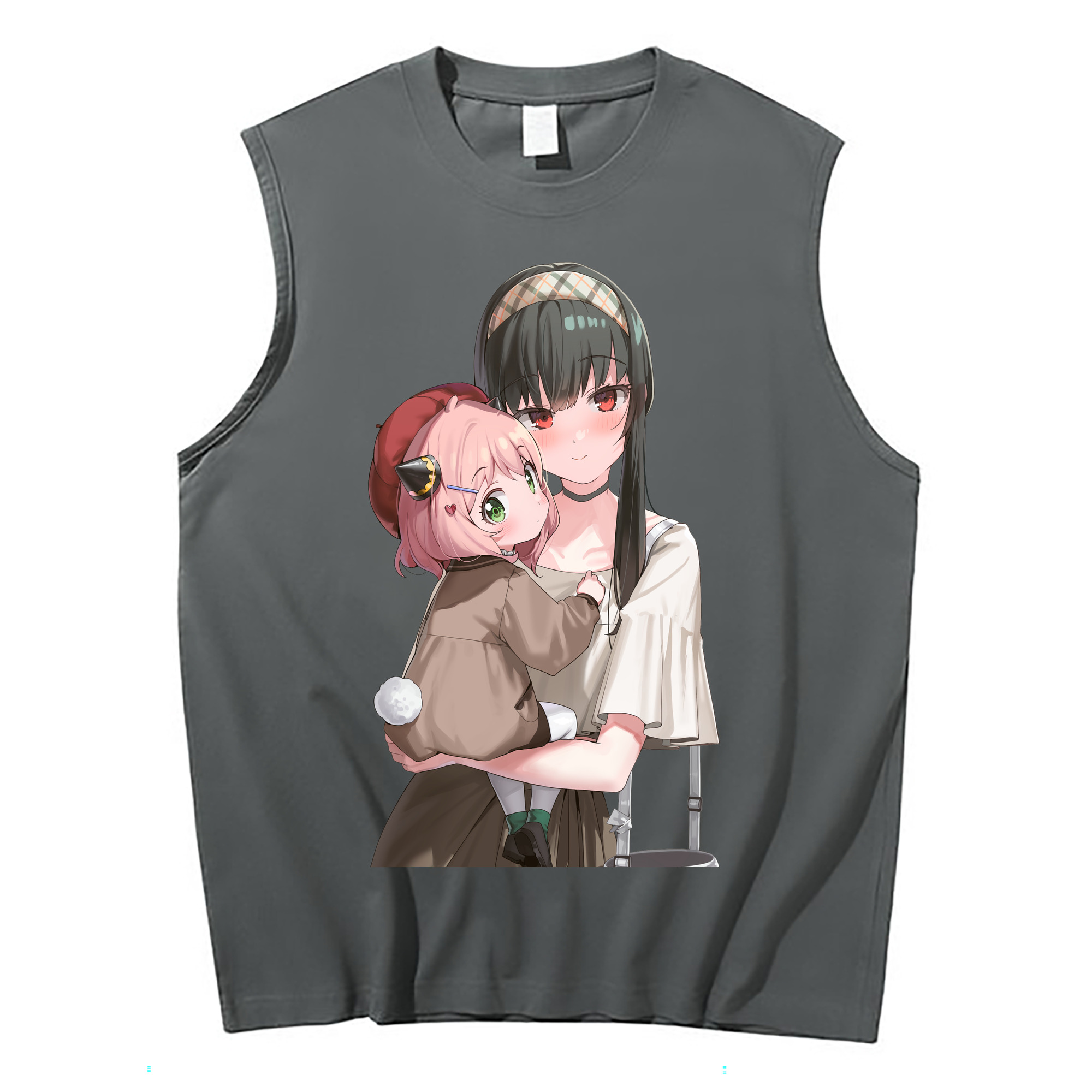 （画像用） SPY×FAMILY间谍家家酒 コットン100％タンクトップ（フロントプリント）